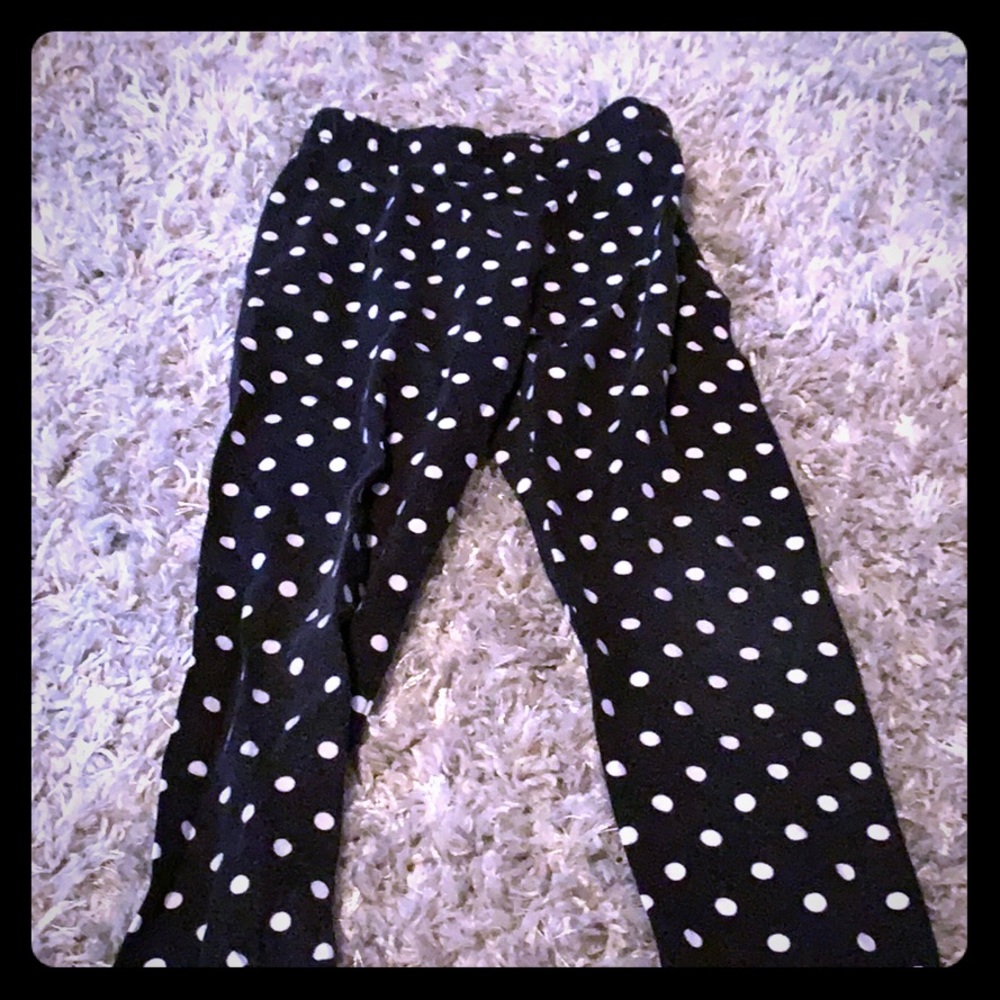 Girls Polka Dot Pants